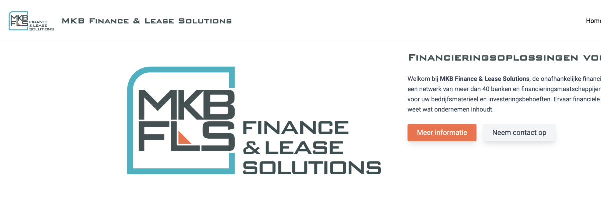 MKB Finance & Lease – lead-generatie platform