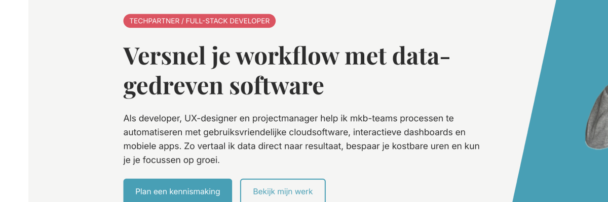 Persoonlijke portfolio – Pim Musch
