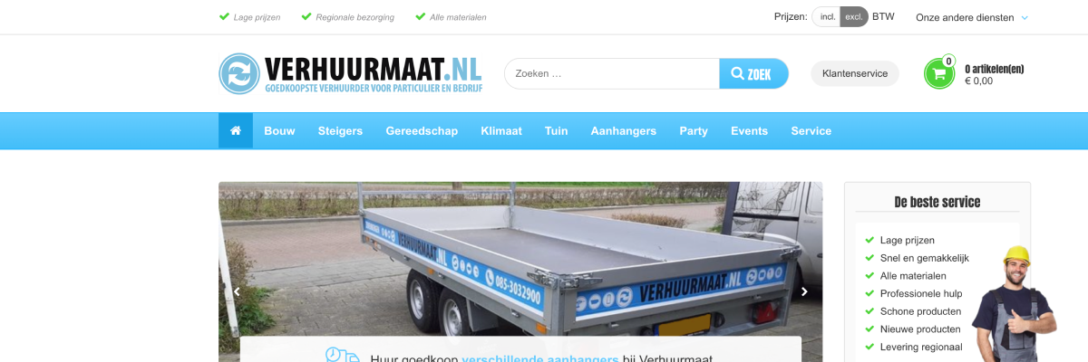 Verhuurmaat-suite – multitenant order- en verhuurbeheer